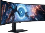 Samsung 49" Odyssey G9 G91F Curved Gaming Monitor, VA Display, DQHD Resolution, 144Hz Refresh Rate, 1ms Response Time, Black - Image 2