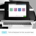 HP Color LaserJet Enterprise Flow MFP M776z Printer, Up to 46 ppm Print Speed, USB, Ethernet, Wifi, White - Image 7
