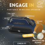 Engage Portable Speaker 502 + Engage HS E30