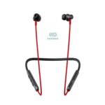 Engage Neck Band E54S Bluetooth Headset, Single Mic ENC, 50ms Low Latency, Bluetooth 5.3 Connectivity, USB Type-C Interface, Black / Red
