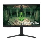 Samsung Odyssey G4 G40B Gaming Monitor, 25" IPS Display, FHD Resolution, 240Hz Refresh Rate, 1ms Response Time, Black