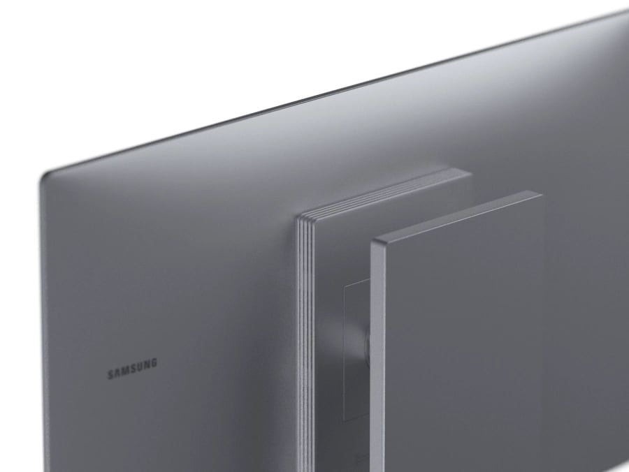 The back panel and bezel of the monitor are shown, along with the full image of the monitor.