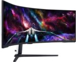 Samsung 57" Odyssey Neo G9 G95NC Dual UHD Curved Gaming Monitor, 240Hz Refresh Rate, 1ms Response Time, White - Image 2
