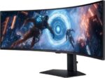 Samsung 49" Odyssey G9 G91F Curved Gaming Monitor, VA Display, DQHD Resolution, 144Hz Refresh Rate, 1ms Response Time, Black - Image 3