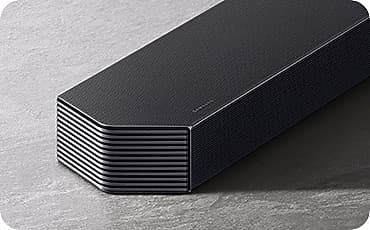 Q930F under TV with subwoofer
