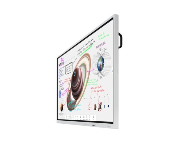 Samsung Flip Pro WMB 75" 4K UHD Interactive Display, 75Hz Refresh Rate, 8ms Response Time, White - Image 3