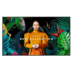 Samsung Crystal Signage QMC, 85" 4K UHD VA Display, 75Hz Refresh Rate, 10ms Response Time, Black