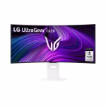 LG 39" 39GX90SA UltraGear™ OLED Curved Gaming Monitor, WQHD Resolution, 240Hz Refresh Rate, 0.03ms Response Time, G-Sync, WebOS, White