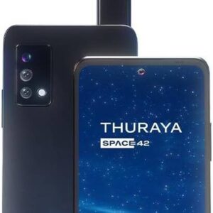 Thuraya One Skyphone Satellite Phone, Android 14, 6.67" AMOLED Gorilla Glass Display, Qualcomm Octa-core Kryo CPU, 6GB RAM, 128GB Storage, 3500 mAh Battery, Black