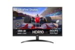 LG 32" 32UR500K UltraFine 4K Monitor, 60 Hz Refresh Rate, 4ms Response Time, HDR10, Black