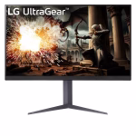 LG 32" 32GS75Q UltraGear IPS Gaming Monitor, QHD Resolution, 180Hz Refresh Rate, 1ms Response Time, Black