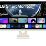 LG 27″ 27U511SA Full HD Smart Monitor, IPS Panel, WebOS, Magic Remote Support, White