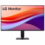 LG 24" 24U411A FHD Monitor, IPS Panel, 120Hz Refresh Rate, 1ms MBR, HDR10, Black