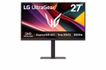 LG 27" 27G640A UltraGear™ QHD Gaming Monitor, IPS Panel, 300Hz Refresh Rate, 1ms Response Time, USB-C (PD 15W), Black