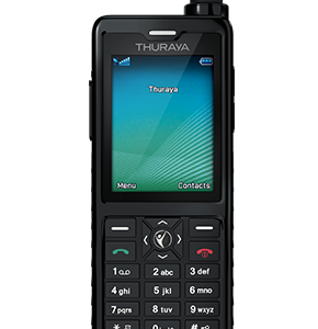 Thuraya XT-PRO Satellite Phone, Up to 9 Hours Talk-Time & 100 Hours Standby Time, SOS button, Black