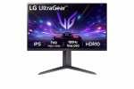 LG 27" 27GS65F UltraGear Full HD IPS Gaming Monitor, 180Hz Refresh Rate, 1ms Response Time, HDR10, AMD FreeSync, Black