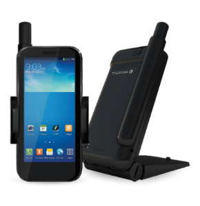 Thuraya SatSleeve Hotspot, Compatible With iOS and Android, Equipped SOS Call Button, Black