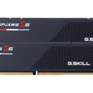 G.Skill Ripjaws S5 32GB (2x16GB) DDR5 Desktop RAM, 6000 MT/s Memory Speed, Non-ECC Unbuffered, Black