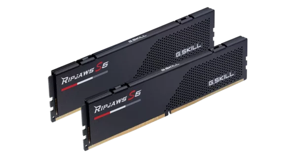 G.Skill Ripjaws S5 32GB (2x16GB) DDR5 Desktop RAM, 6000 MT/s Memory Speed, Non-ECC Unbuffered, Black - Image 2