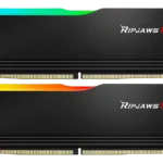 G.Skill Ripjaws M5 32GB (2x16GB) DDR5 Desktop RGB RAM, 6000 MT/s Memory Speed, Non-ECC Unbuffered, Black