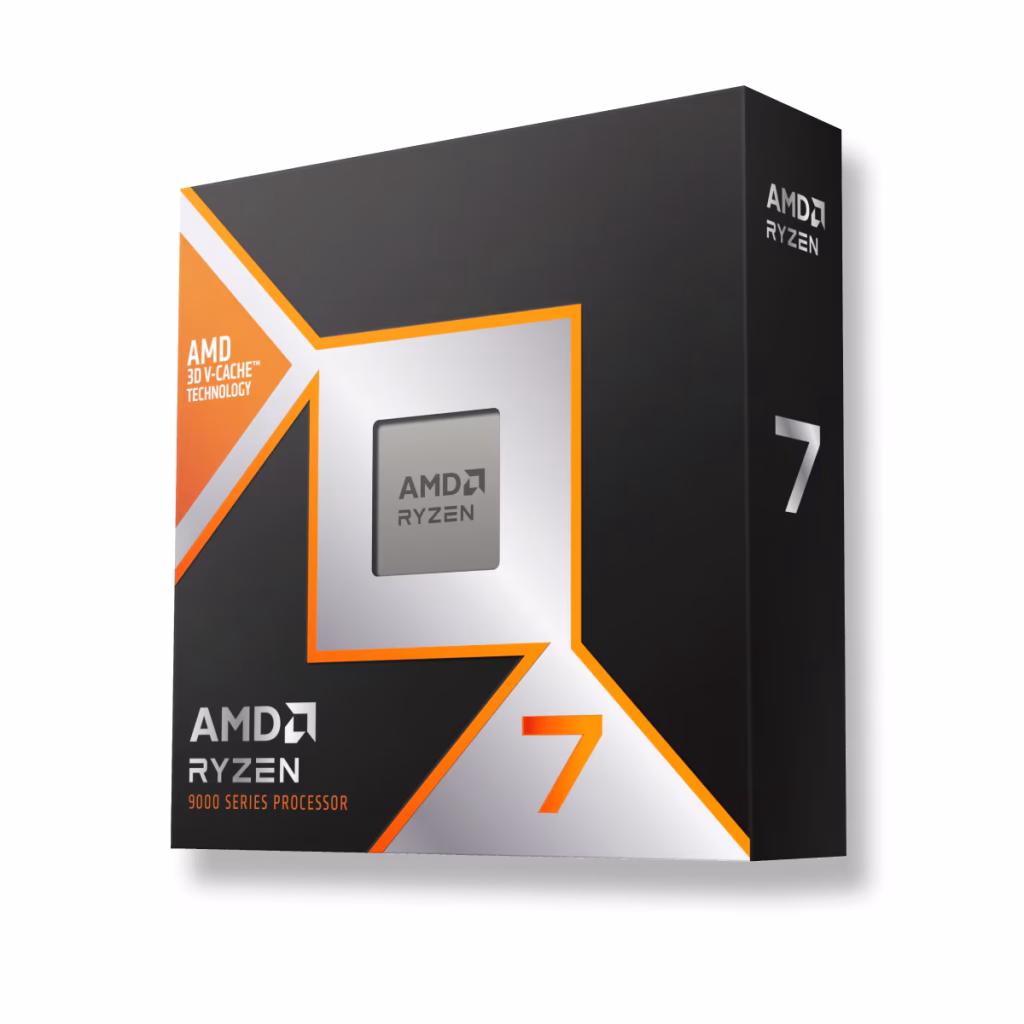 AMD Ryzen™ 7 9800X3D AM5 Desktop Processor, Up to 5.2 GHz, 8 Cores and 16 Threads, 120W TDP