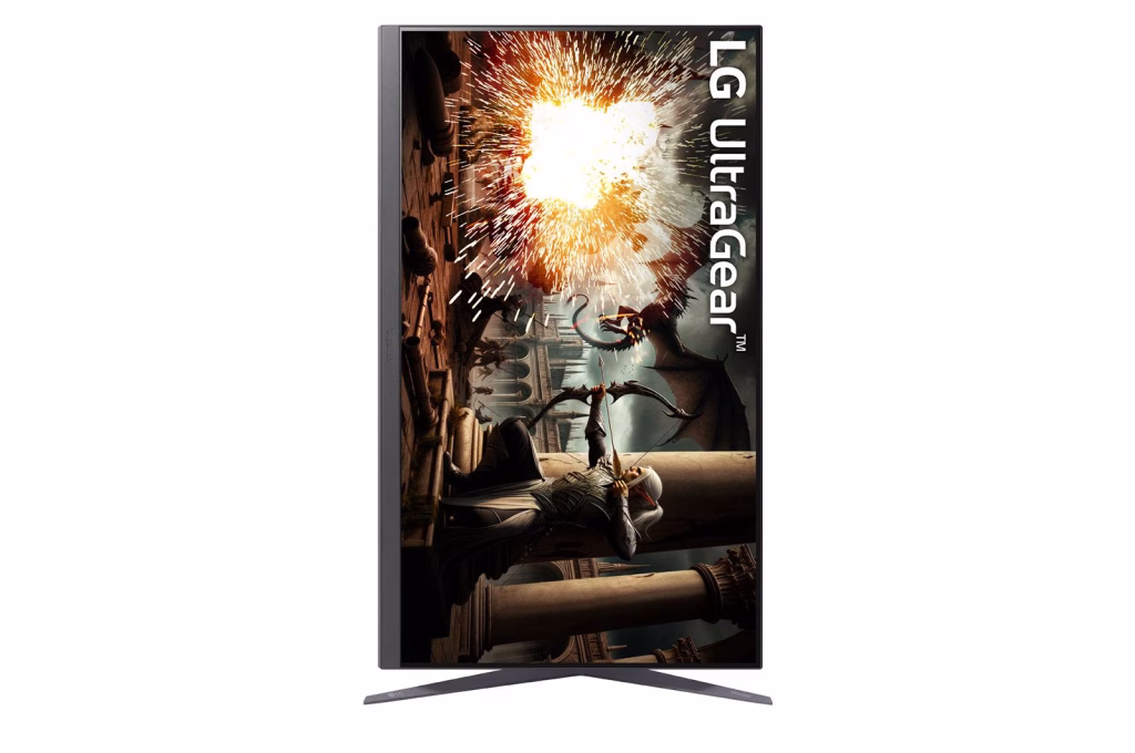 LG 32″ 32GS75Q UltraGear IPS Gaming Monitor, QHD Resolution, 180Hz Refresh Rate, 1ms Response Time, Black