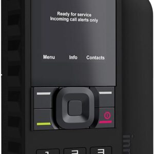 Inmarsat IsatPhone2 Satellite Phone, 8 Hours Talk Time, Black