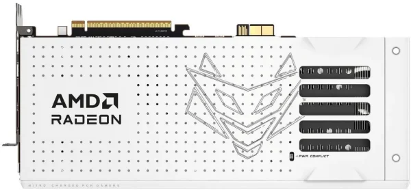 Sapphire Nitro+ AMD RADEON RX 9070 XT OC Phantomlink Polar Lite Graphics Card, 16GB 256-Bit GDDR6, PCI Express 5.0, White - Image 2