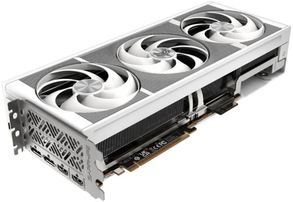 Sapphire Nitro+ AMD RADEON RX 9070 XT OC Phantomlink Polar Lite Graphics Card, 16GB 256-Bit GDDR6, PCI Express 5.0, White - Image 3