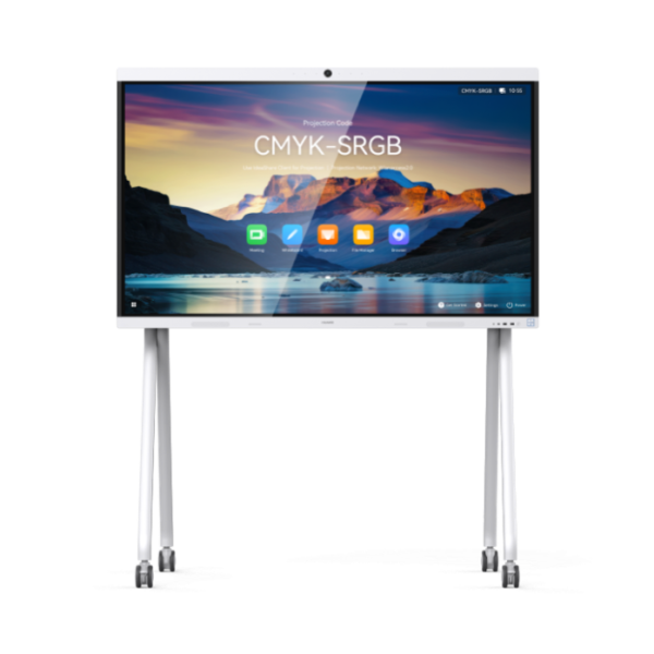 HUAWEI IdeaHub B3 Interactive Display, 75″ 4K UHD Touch Display, Professional 4K Video Camera, 16ms Response Time, Wi-Fi 6, Jade White - Image 2