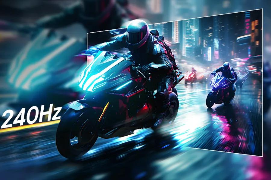 Experience Smooth Motion with 240Hz