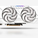 Sapphire Pure AMD Radeon™ RX 9060 XT OC Graphics Card, 16GB 128 bit DDR6 Memory, AMD RDNA™ 4 Architecture, PCI-Express 5.0 x16, White