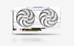 Sapphire Pure AMD Radeon™ RX 9060 XT OC Graphics Card, 16GB 128 bit DDR6 Memory, AMD RDNA™ 4 Architecture, PCI-Express 5.0 x16, White