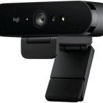 Logitech Brio 4K Ultra HD webcam with Windows Hello support, Black , 960-001724