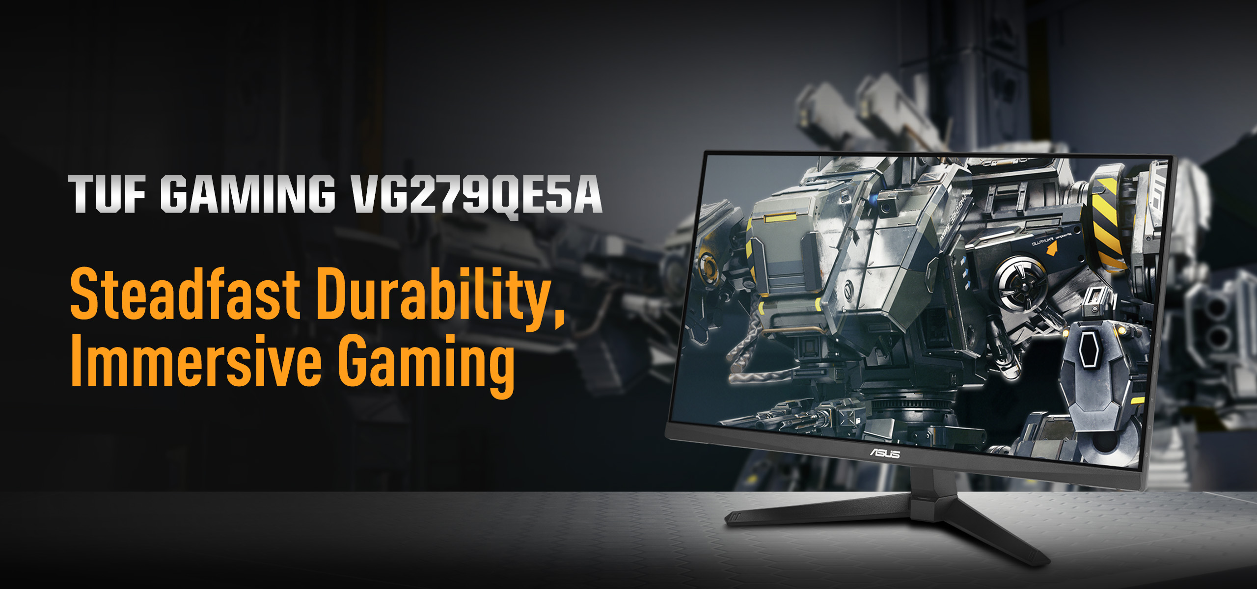 Key visual of TUF Gaming VG279QE5A 