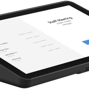 Logitech Tap IP Touch Controller, Make video meetings simple to join with a network-connected touch controller, Black, 952-000085