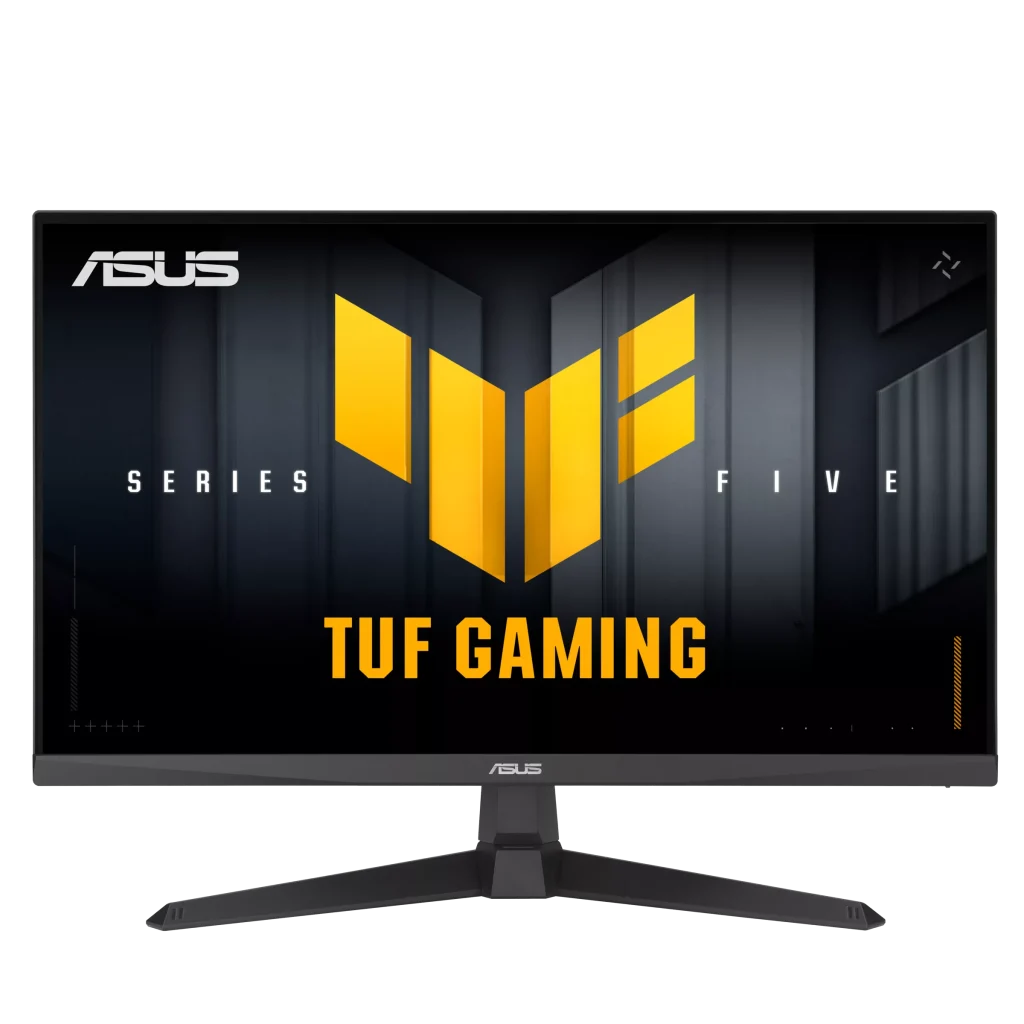 ASUS TUF Gaming VG279QE5A Gaming Monitor – 27-inch, Full HD(1920×1080), Overclock to 146Hz( Above 144Hz), IPS, ELMB Sync, 1ms MPRT, Stereo speaker, Variable Overdrive, DisplayWidget Center, Black