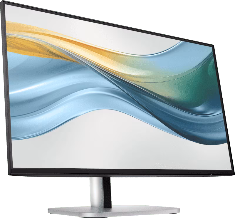 HP S5 Pro 524PU 24″ FHD USB-C Monitor, Flat IPS Panel, 100 Hz Refresh Rate, 5ms Response Time, Black