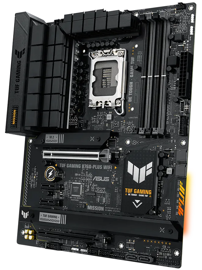 TUF Gaming motherboard’s photo