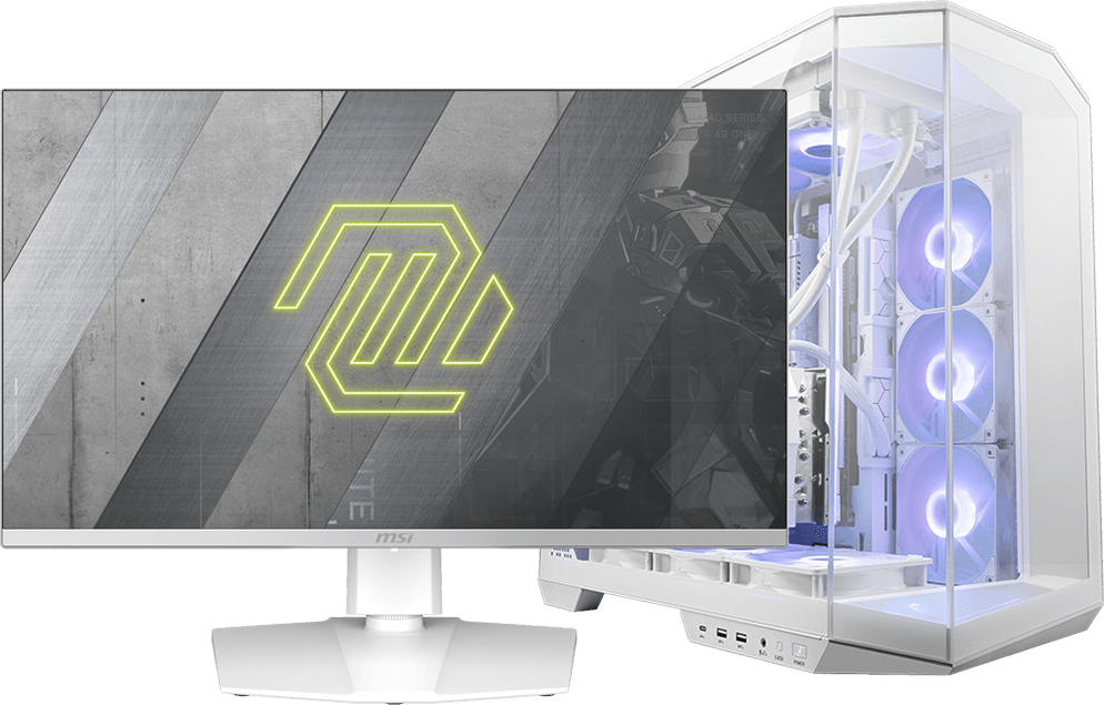 MAG white Monitor