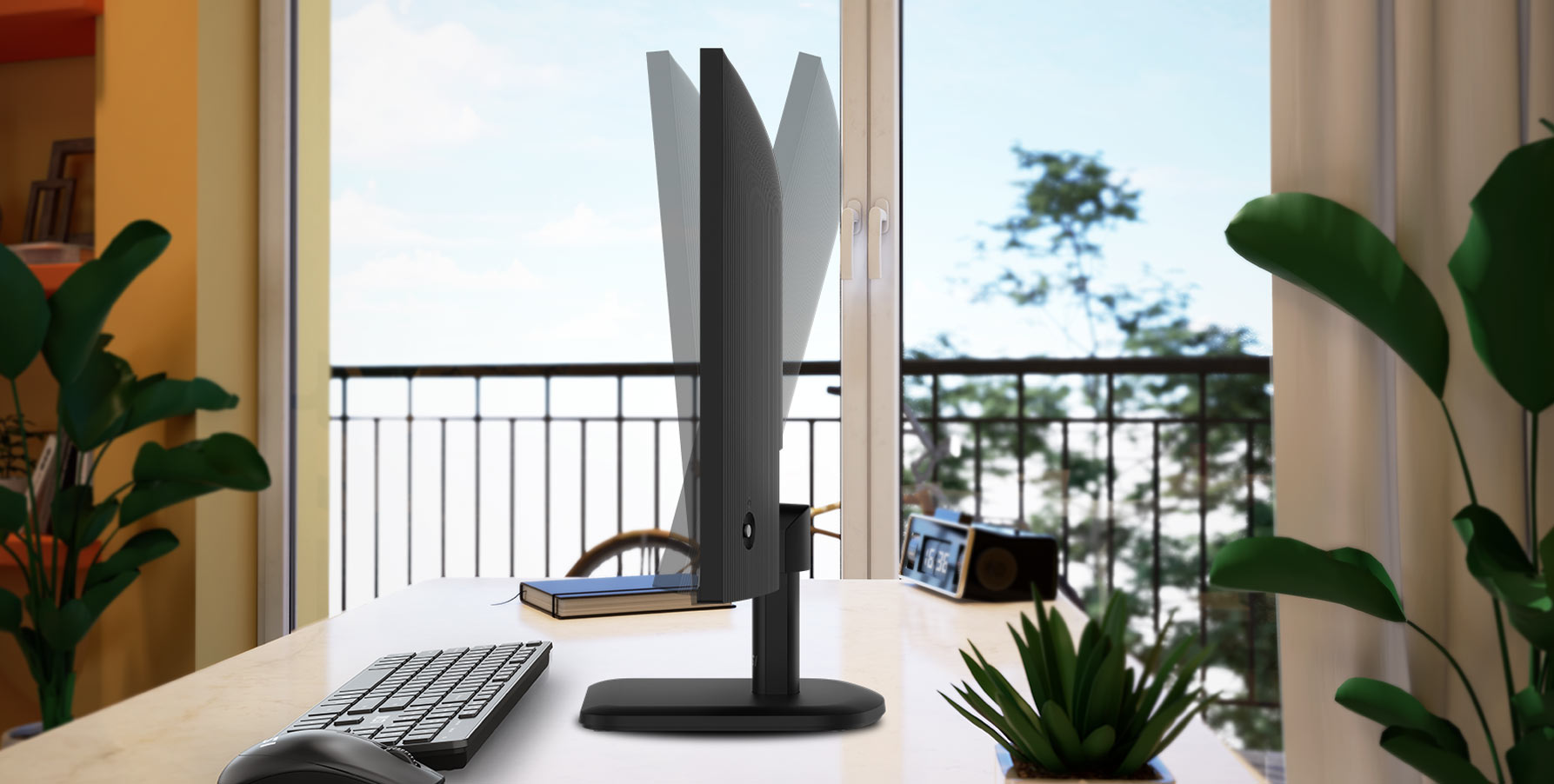 MSI PRO MP251L E2 Perfect Angle with Tilt Adjustable Stand