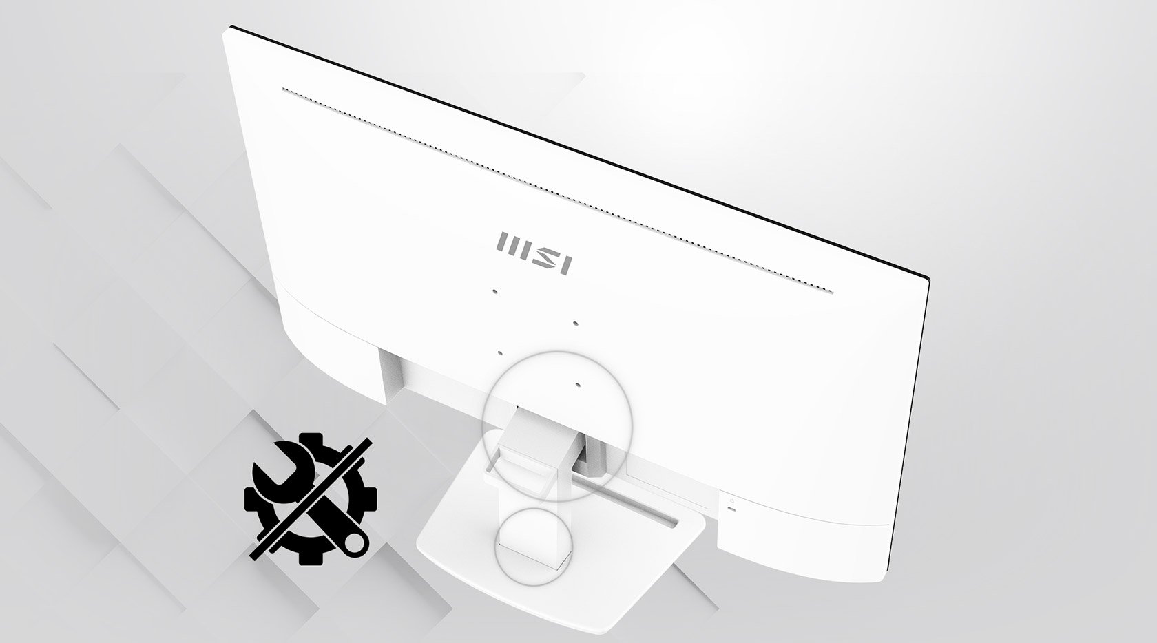 MSI PRO MP273AW tool free design