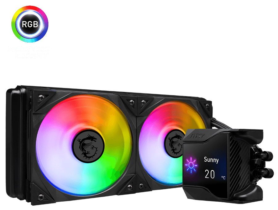 msi core liquid mysticlight