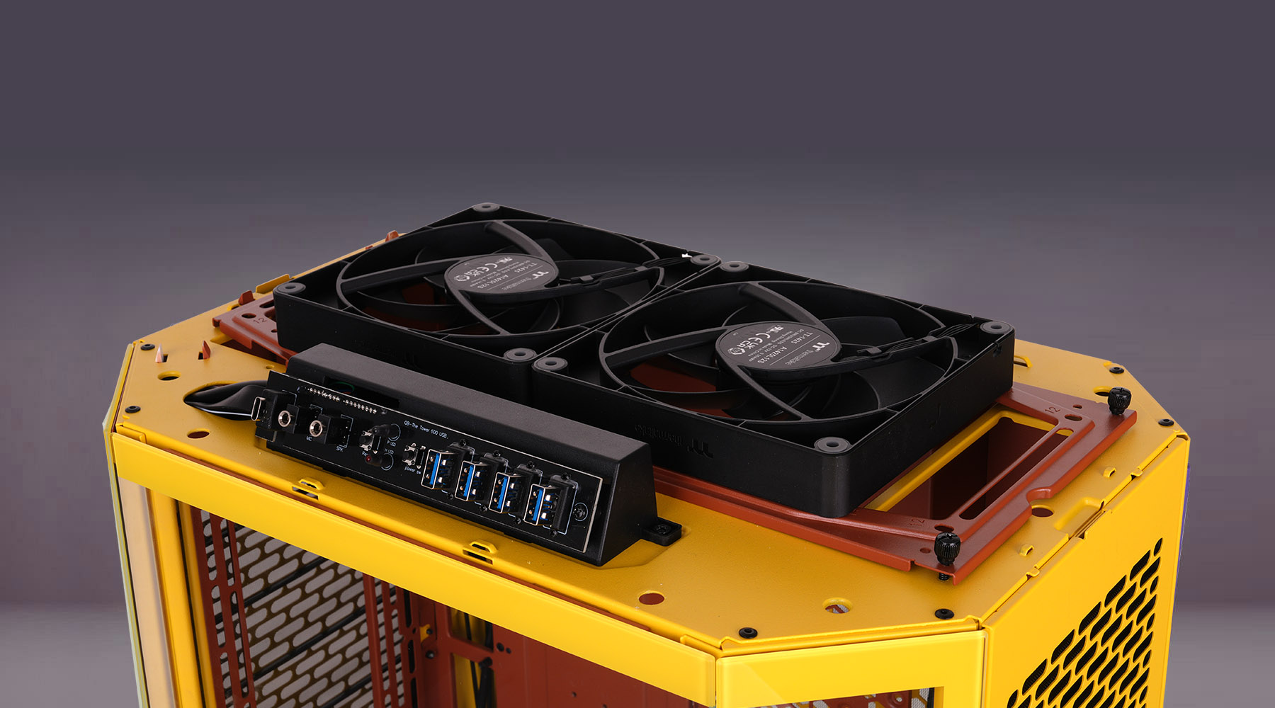Two CT140 PC Cooling Fans Pre-installed