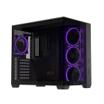 ASUS A32 PLUS ATX  ARGB Gaming PC, 360mm radiators and 420mm graphics cards compatibility, four pre-installed ARGB fans, Black - Image 2