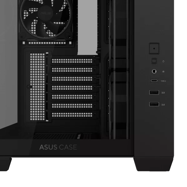 ASUS A32 PLUS ATX  ARGB Gaming PC, 360mm radiators and 420mm graphics cards compatibility, four pre-installed ARGB fans, Black - Image 5