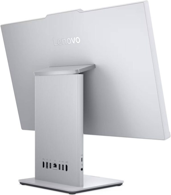 LENOVO IDEACENTRE AIO 24IRH9 24" FHD NON-TOUCH Desktop, I7-13620H Processor, 16GB RAM, 1TB SSD, DOS, ARABIC KB, CLOUD GREY - Image 4