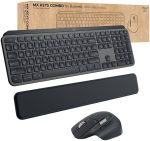 Logitech MX KEYS Keyboard and Mouse Combo Gen 2, Bluetooth 5.0, Graphite, 920-010933 - Image 2