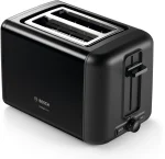 Bosch DesignLine Stainless Steel Compact Toaster, Two Slice, Black