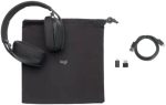 Logitech ZONE VIBE WIRELESS Headphone, Teams Version, Noise-Canceling Mic, Bluetooth 5.2, Up to 20 Hour Battery Life, Graphite, 981-001157 - Image 6